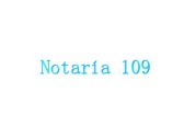 Notaría 109